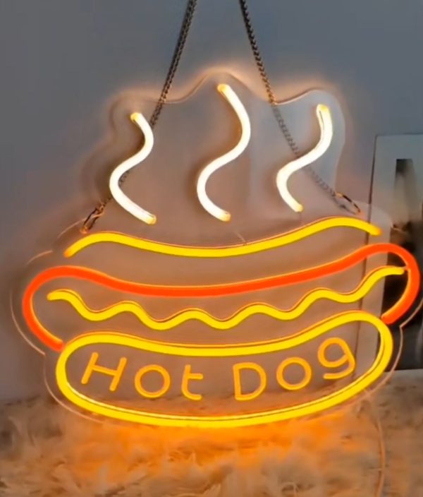 LED neón HotDog