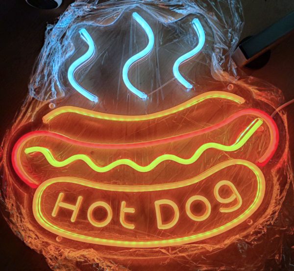 LED svietiaci HotDog